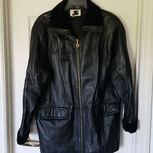 JLC leather coat